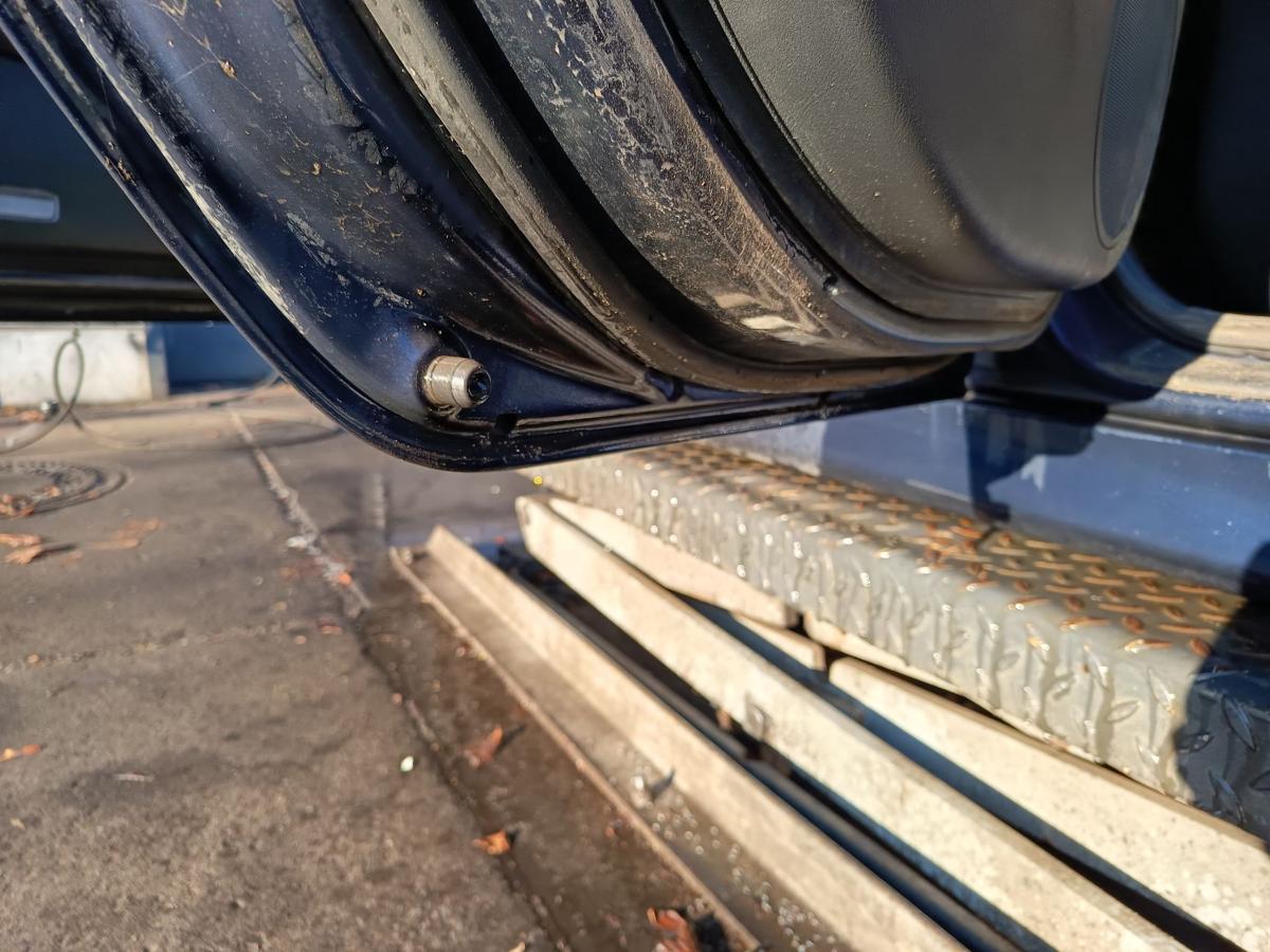 Honda Accord VII Tourer original T&uuml;r hinten links Fond Royal Blue Bj 2006