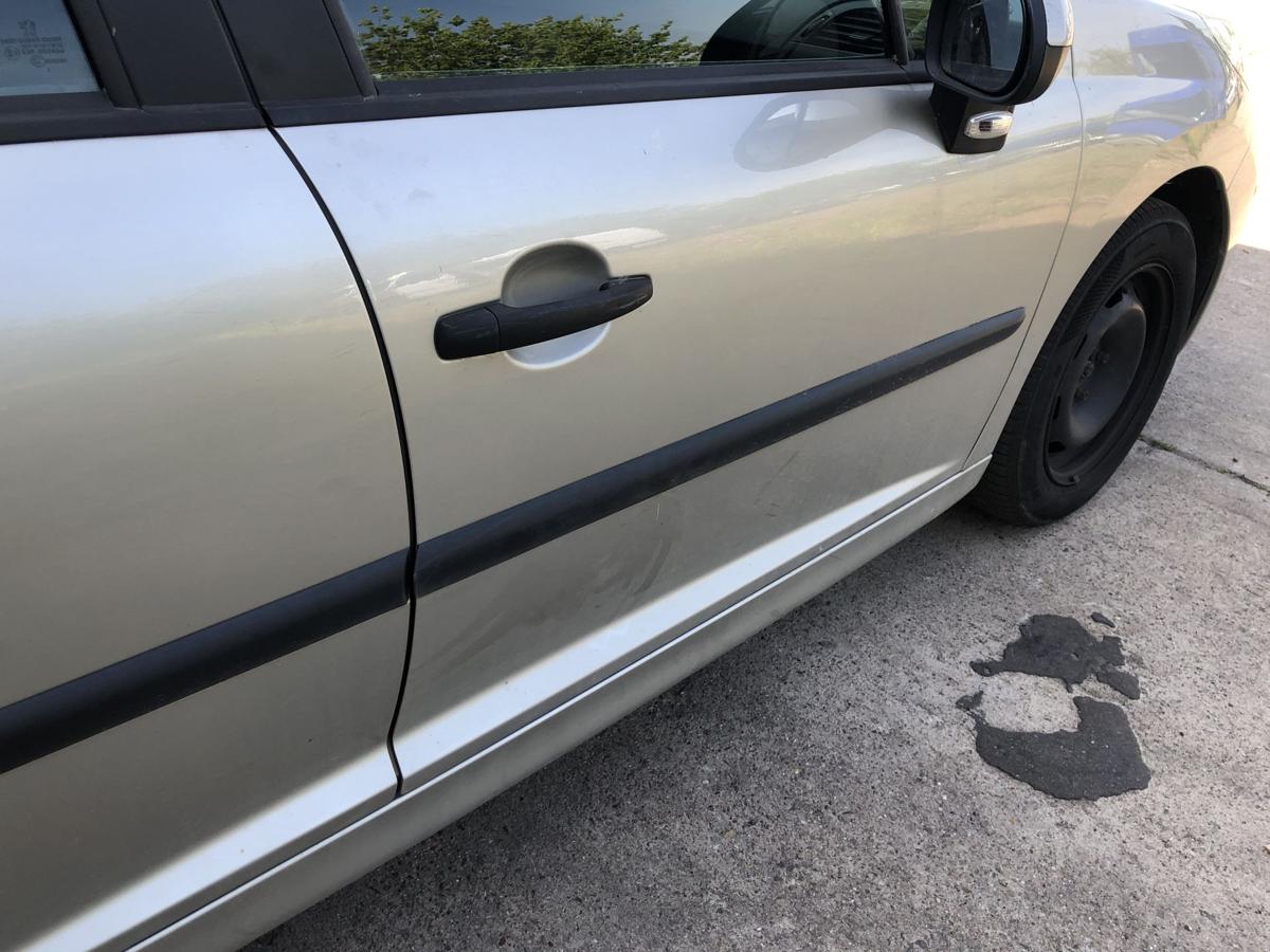 Peugeot 207 SW Typ WE T&uuml;r vorn rechts Beifahrert&uuml;r Roh ETS Gris Cendre Metallic