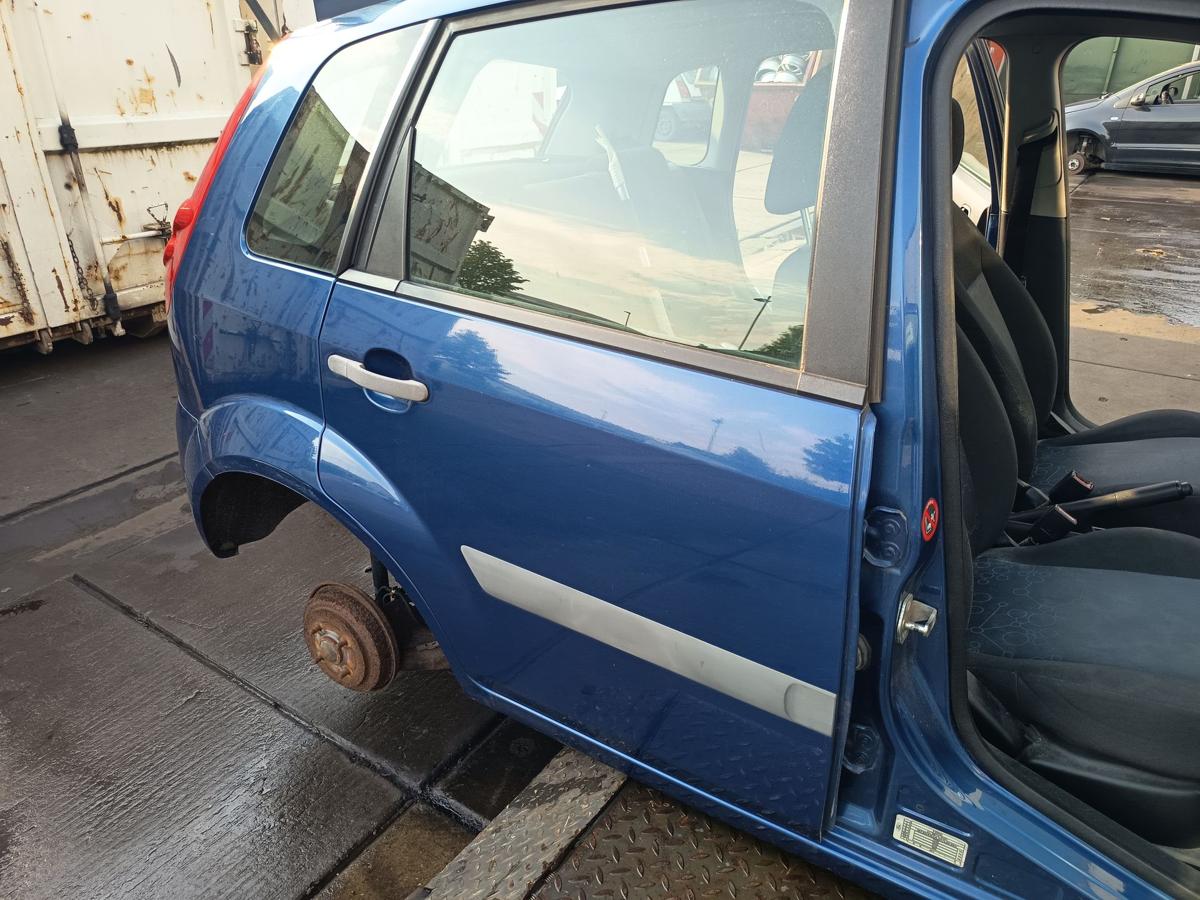 Ford Fiesta VI JH1 original T&uuml;r hinten rechts Fond C-Burmablau Bj 2007