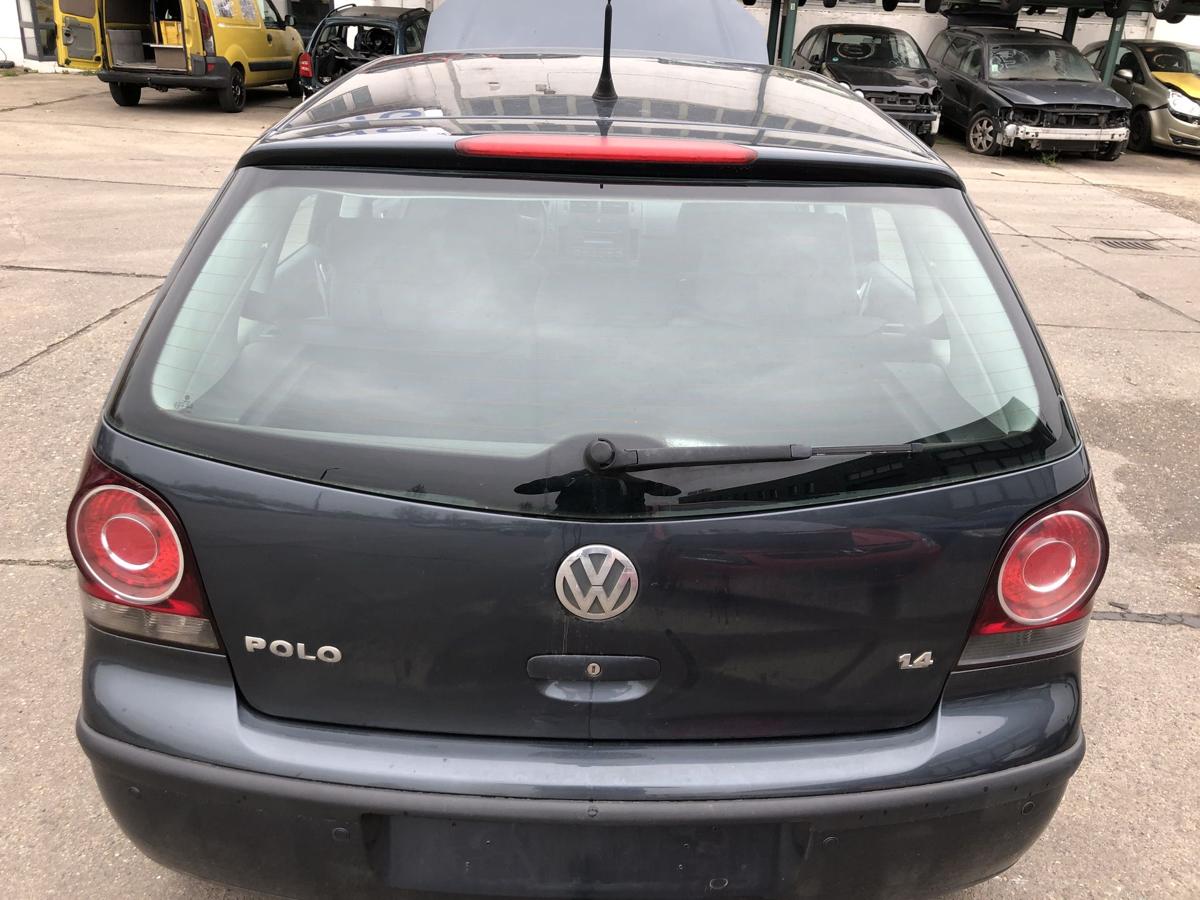 VW Polo 9N3 Heckklappe mit Heckscheibe Rohbau 3 und 5 t&uuml;rer LC7V grau