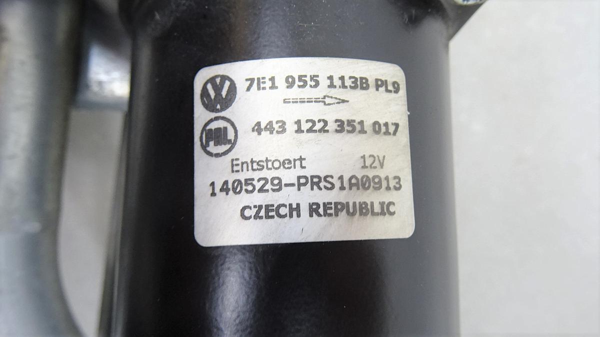 VW T5 Wischergestänge mit Motor 7E1955113B 443122351017 Bj2014