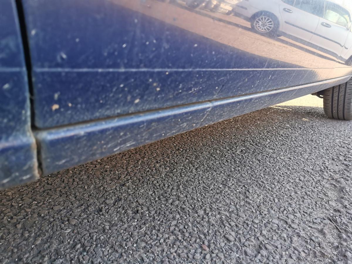 Opel Zafira A Fahrert&uuml;r T&uuml;r Autot&uuml;r Rohbaut&uuml;r vorn links Z20Z Atlantikblau