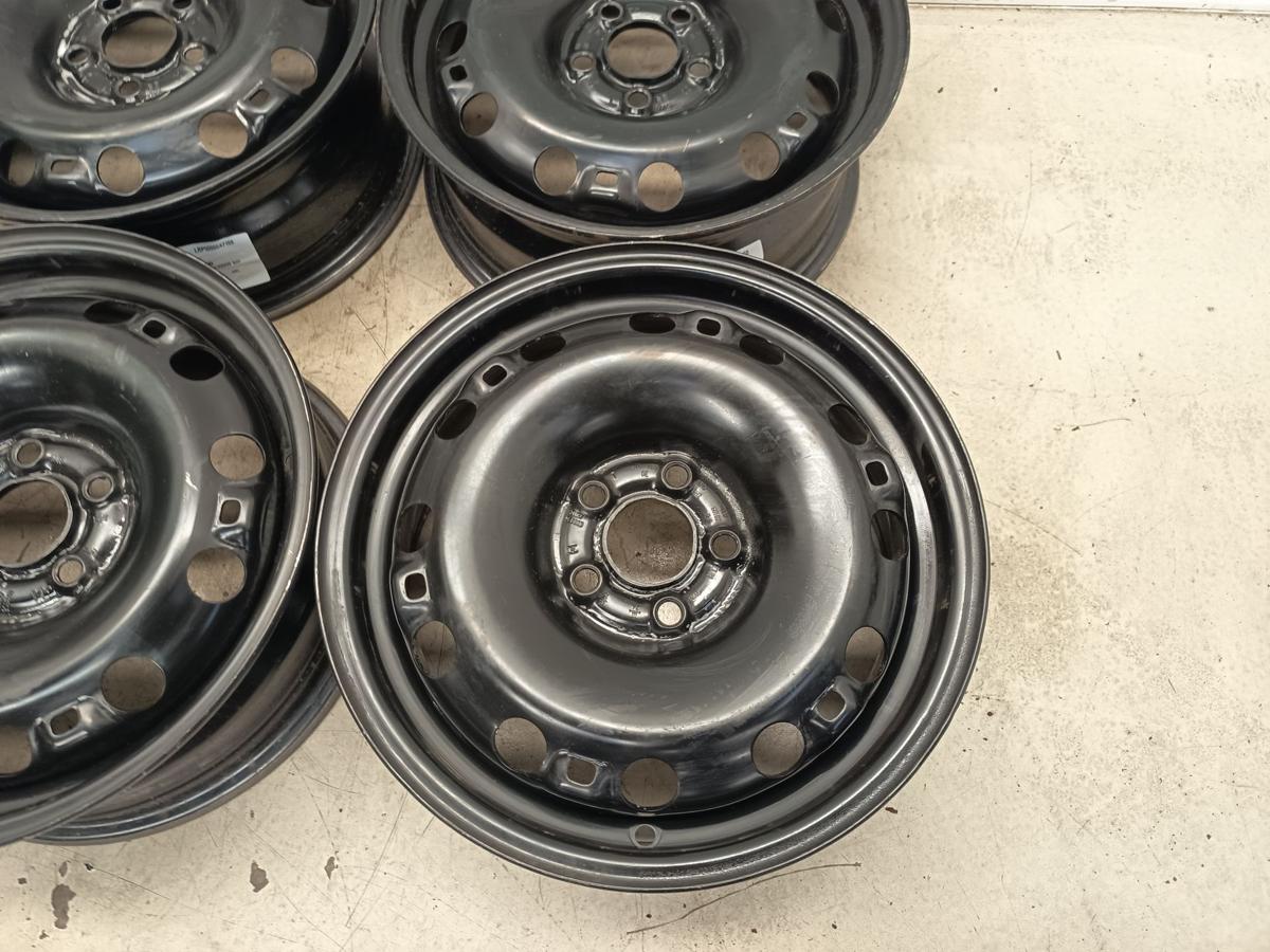 VW Polo 6R original Satz Stahlfelgen 6Jx15 ET38 6C060102B/C ab 2009 VW Polo 6R original Satz Stahlfelgen 6Jx15 ET38 6C060102B/C ab 2009