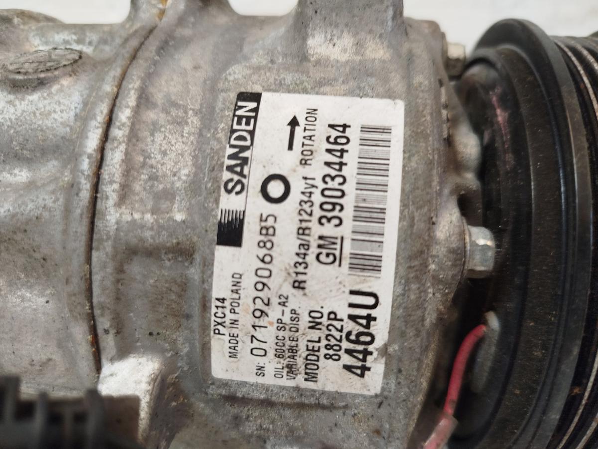 Opel Astra K B16 Kompressor Klimaanlage Klimakompressor Sanden 1598ccmD 81kw