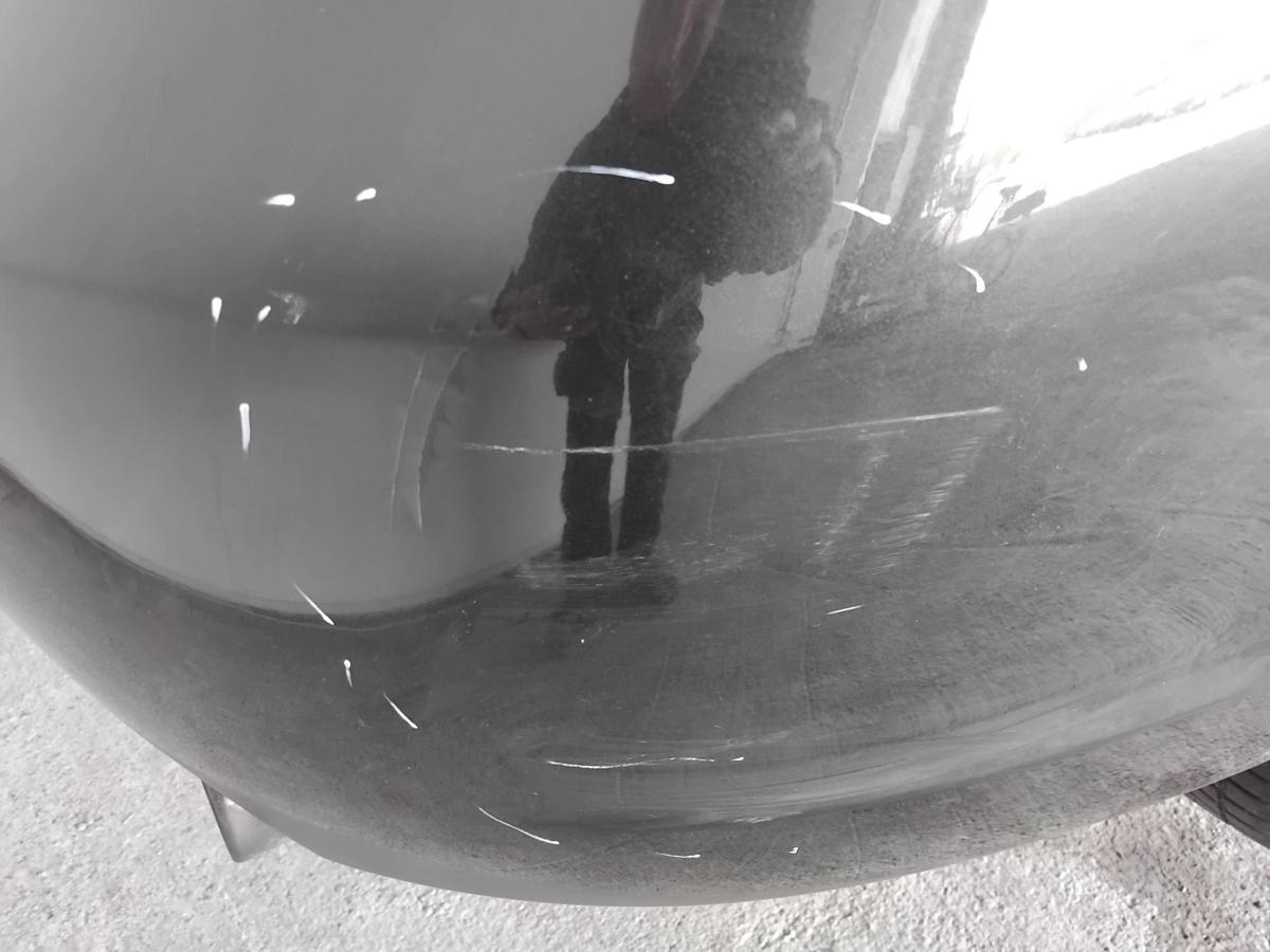 Mazda 6 II GH Kombi original Sto&szlig;f&auml;nger Sto&szlig;stange hinten BJ2010 35N sparkling black pearl