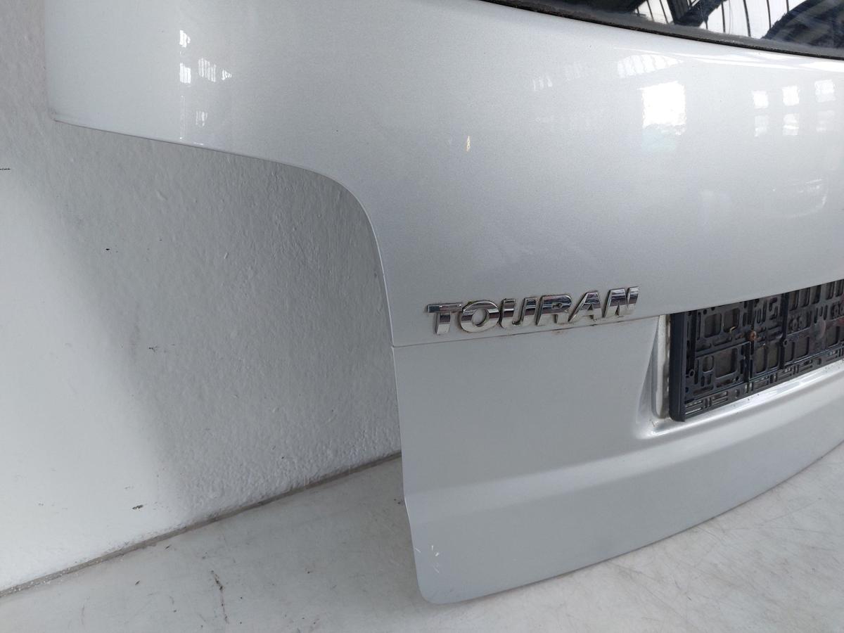 VW Touran 1T Heckklappe mit Heckscheibe 2003 bis 2010 LA7W Reflexsilber Metallic