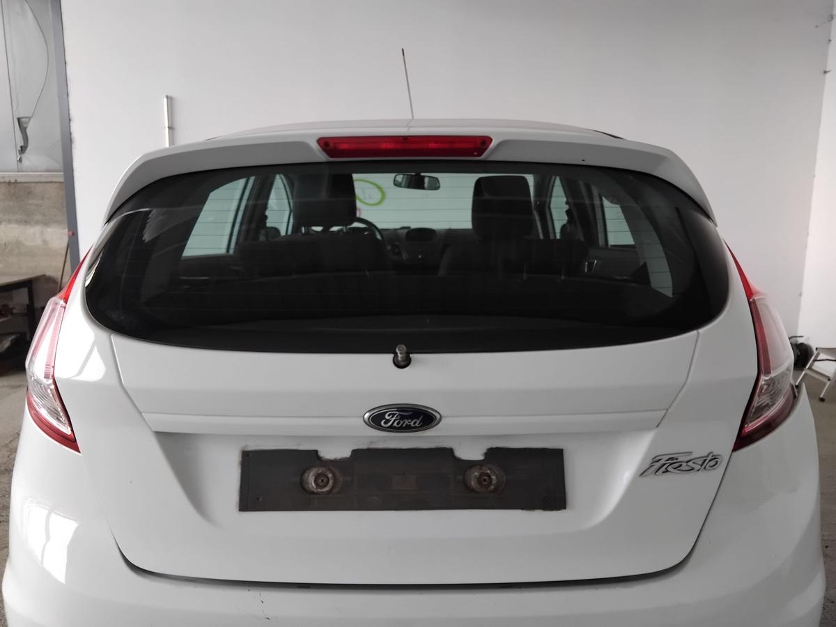 Ford Fiesta JA8 CCN 2013-2017 Heckklappe frostwei&szlig; mit Heckscheibe und Spoiler