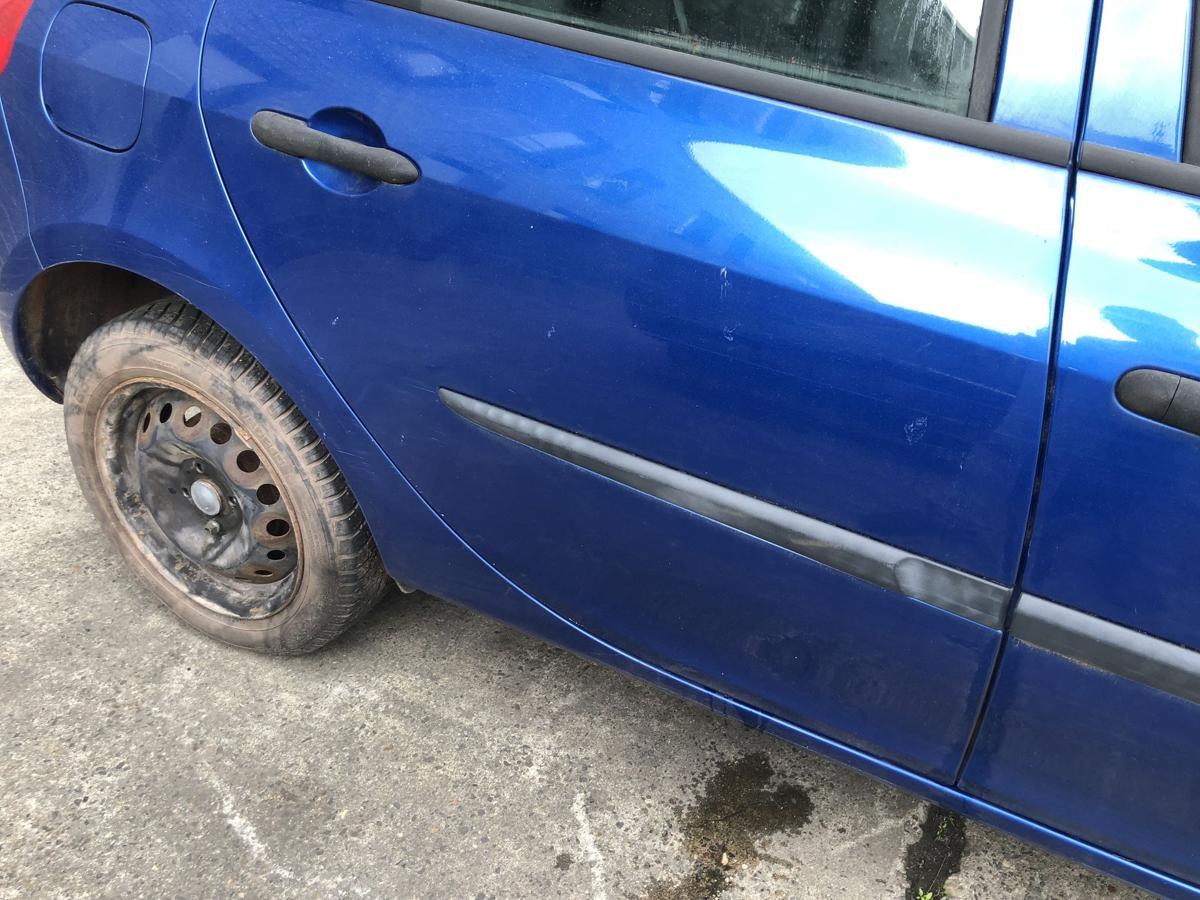 Renault Clio 3 Typ BR T&uuml;r hinten rechts Fondt&uuml;r Rohbau TERNA Blue 5 t&uuml;rig