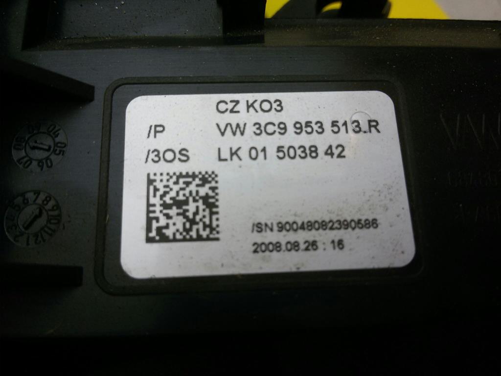 VW Passat 3C 3C9953513R Kombinationsschalter 3C0953549AE 3C0959653B BJ2008