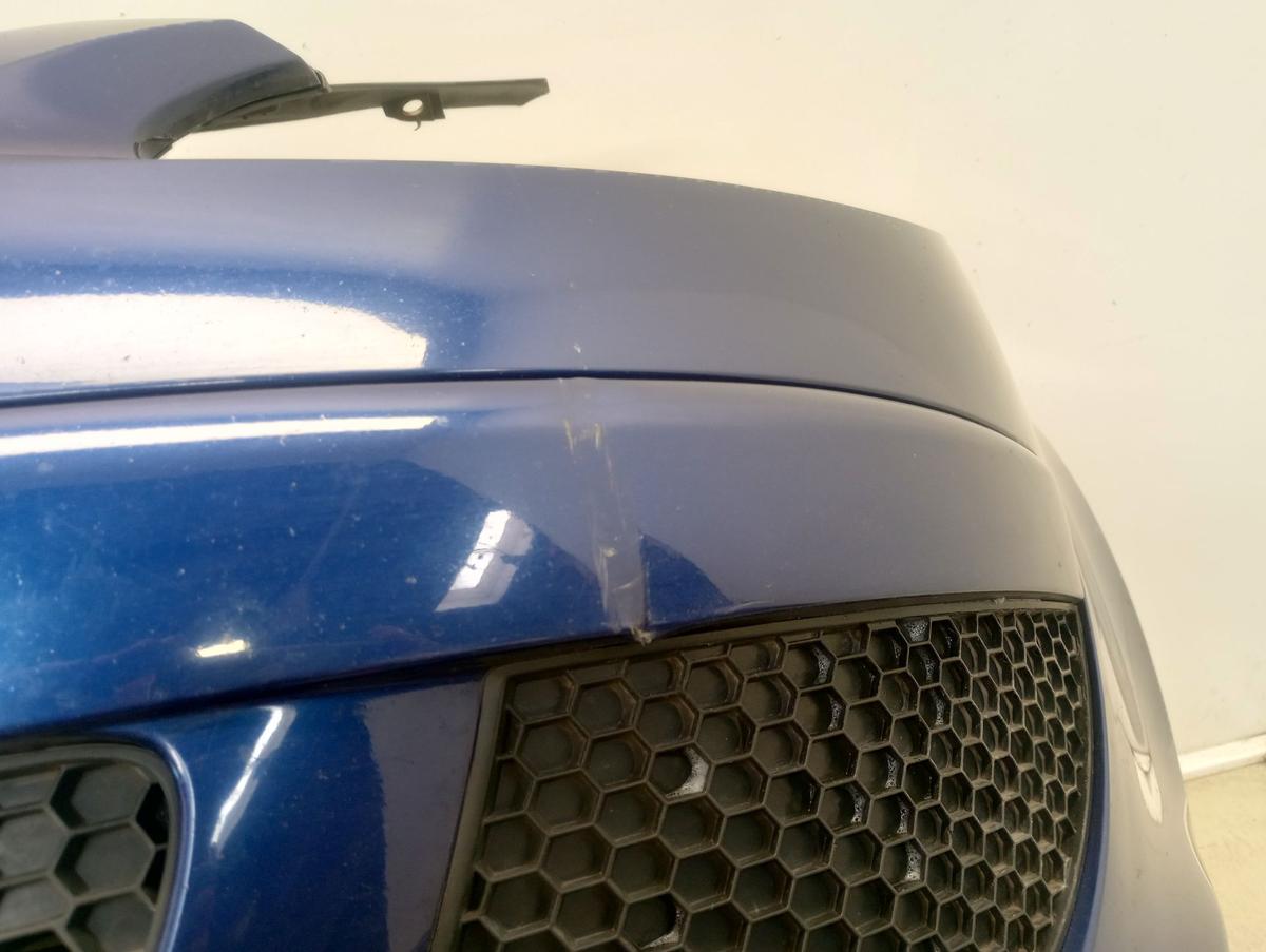 Seat Toledo 3 III 5P orig Stoßstange vorn Stoßfänger Grill LS5S Blau Bj 2005