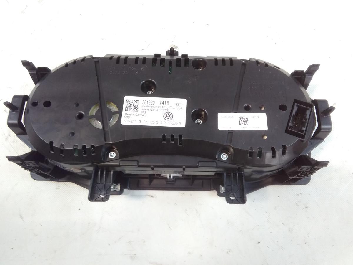 VW Golf 7 original Kombiinstrument Tacho 1.6TDI 85kw DDYA 5G1920741B BJ2017