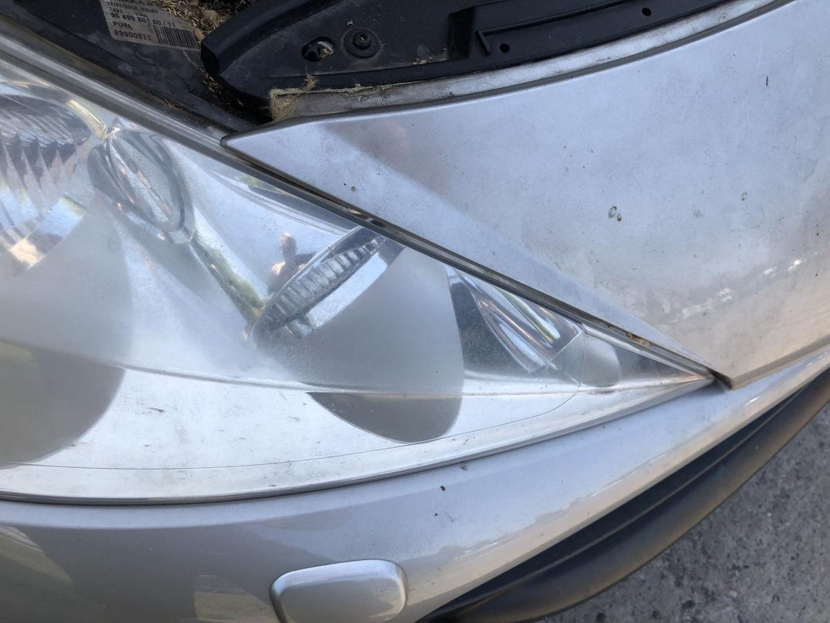 Peugeot 207 SW Typ WE Scheinwerfer vorn rechts Hauptscheinwerfer Halogen Tr&uuml;b