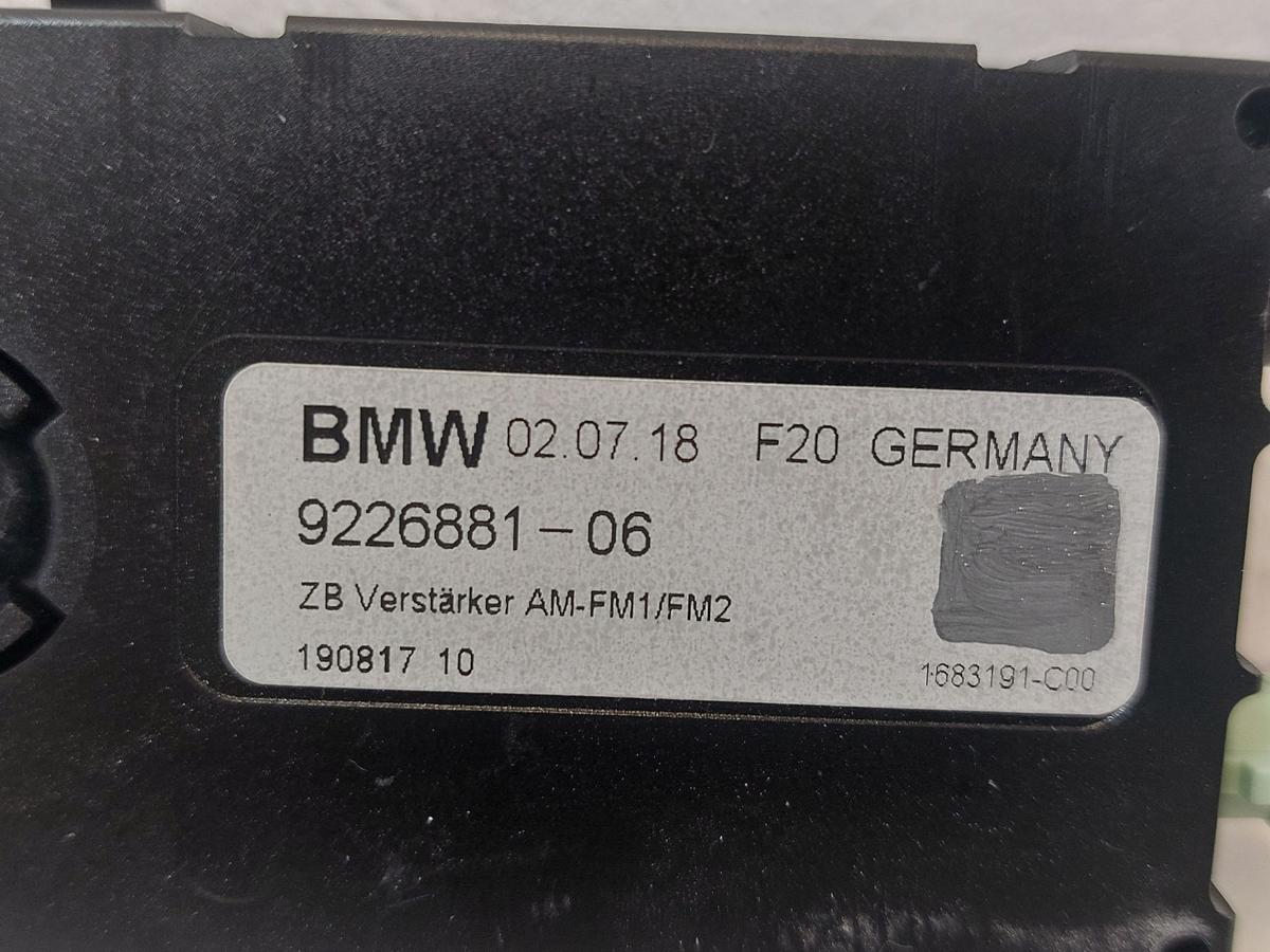 BMW 1er F21 M140i LCI Antennenverst&auml;rker Verst&auml;rker Antennensignal OEM