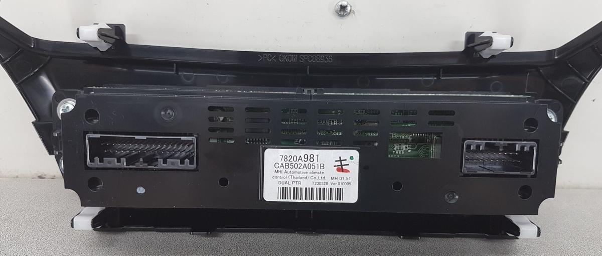 Mitsubishi Eclipse Cross Klimabedienteil Heizungsregulierung Bj2023 7820A981