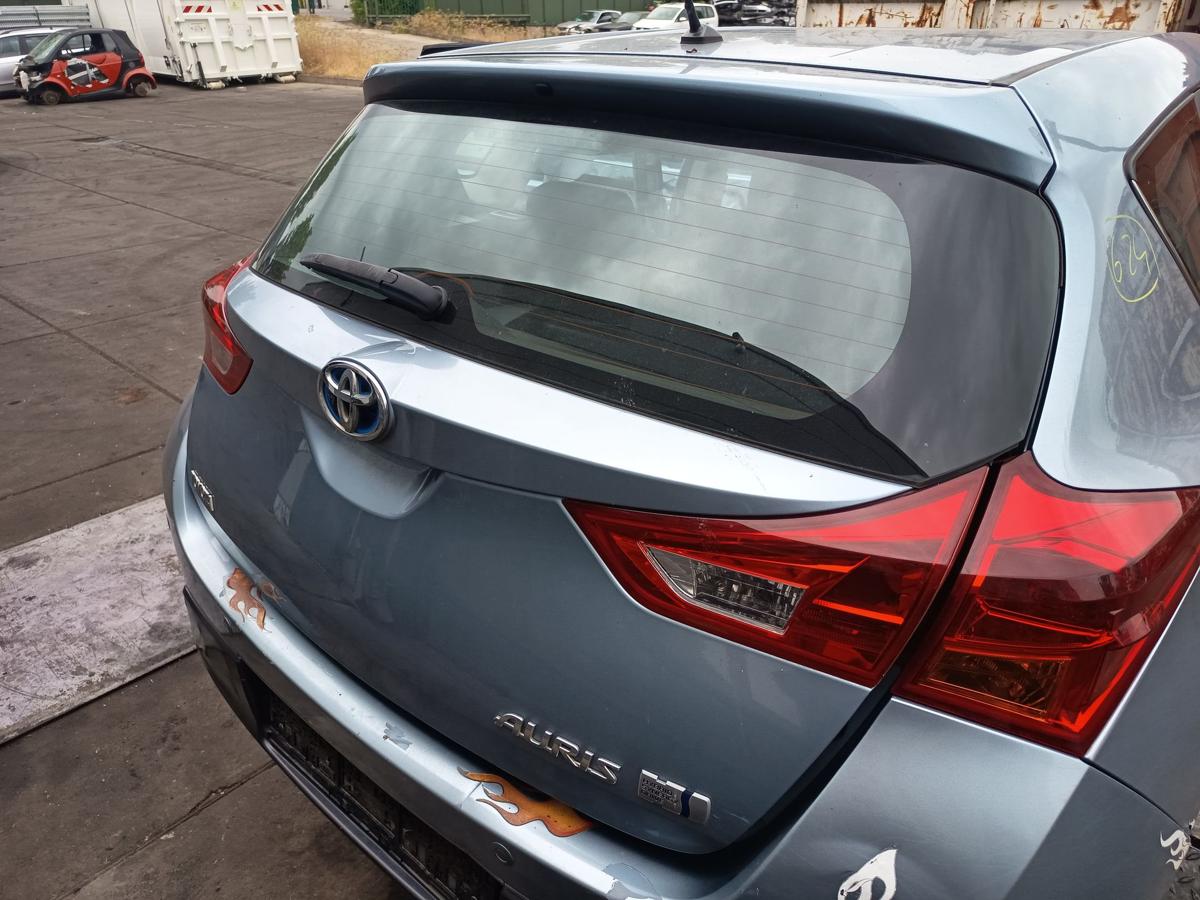 Toyota Auris E18 Limo original Heckklappe mit Scheibe 8N0 Arktisblau Bj2013