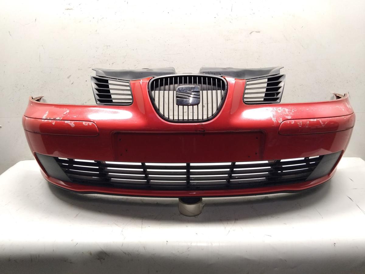 Seat Ibiza III 6L original Sto&szlig;stange Stossf&auml;nger vorn flashrot LP3G BJ2002