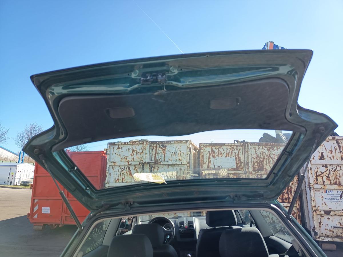 VW Polo 6N original Heckklappe mit Scheibe LD6D Gr&uuml;n Facelift Bj 1997