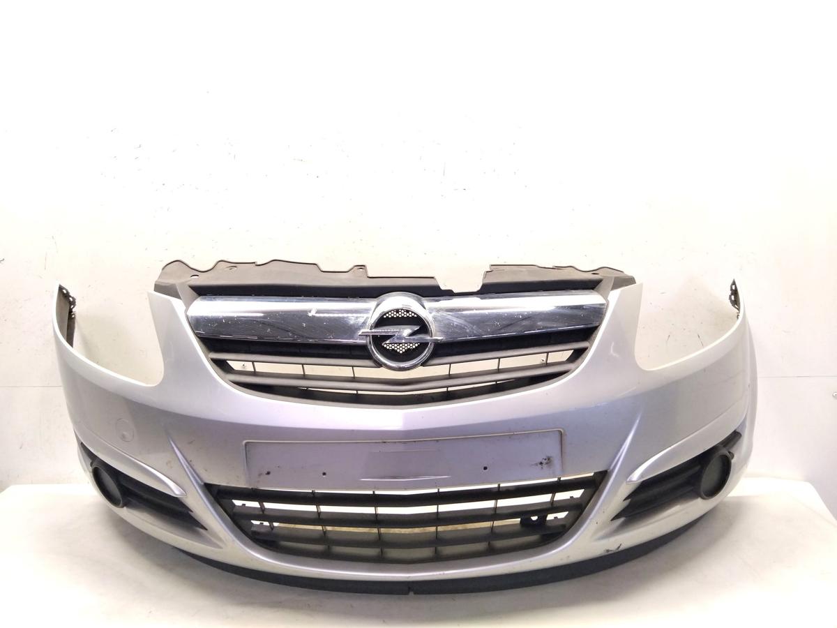 Opel Corsa D original Sto&szlig;f&auml;nger Sto&szlig;stange vorn starsilber III Z157 Bj.2006