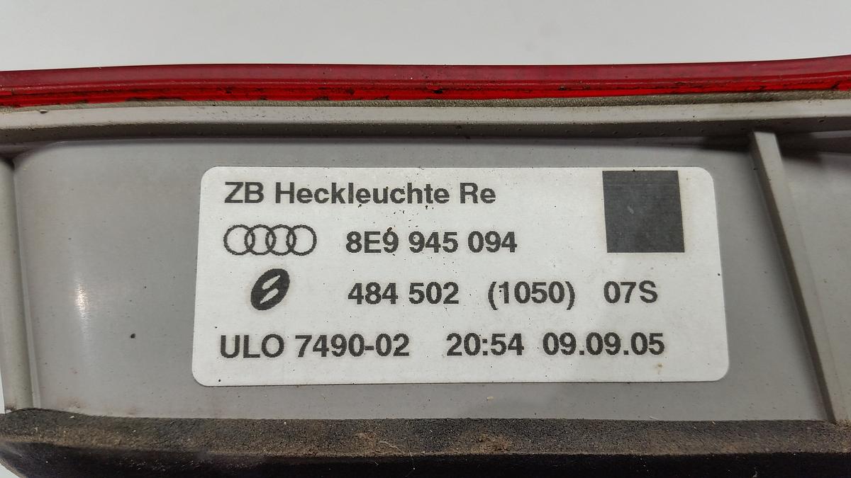 Audi A4 B7 Avant orig Rückleuchte innen rechts in Heckklappe Heck Bj 2005