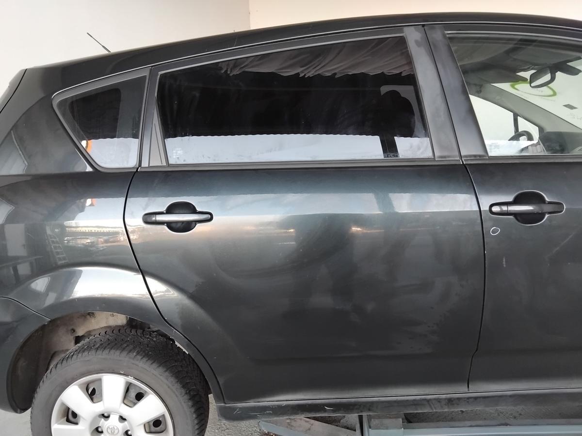 Toyota Corolla Verso II AUR10 Tür hinten rechts BJ2006 209 night sky black perleffekt