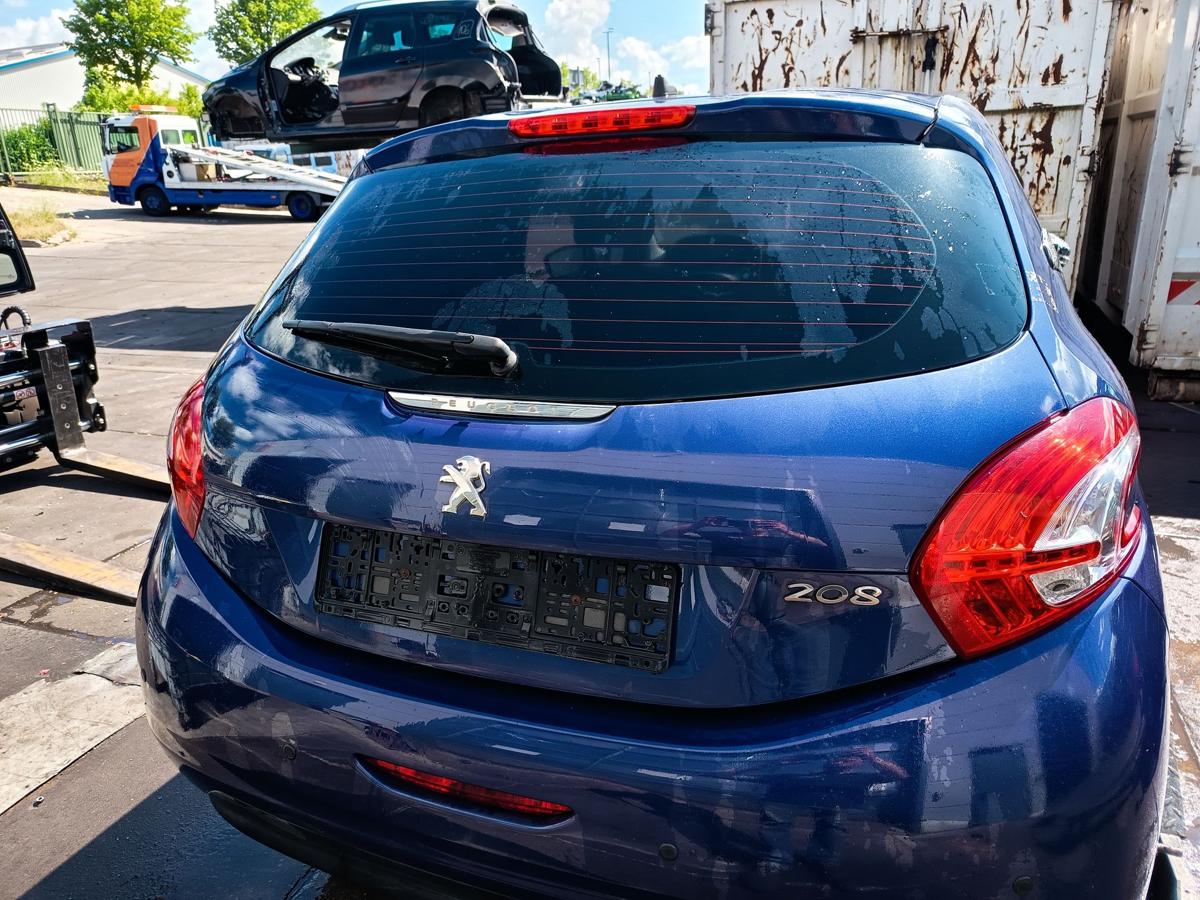 Peugeot 208 I orig Heckklappe mit Scheibe 3trg Kofferraum KUC Blau Bj 2012-2015