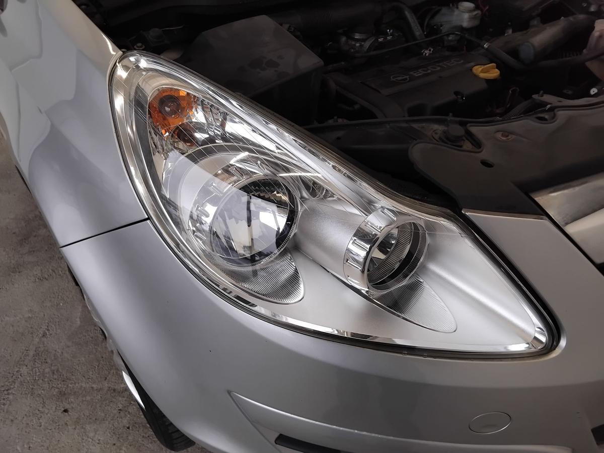 Opel Corsa D original Scheinwerfer rechts chrom Halogen mit LWR BJ2006