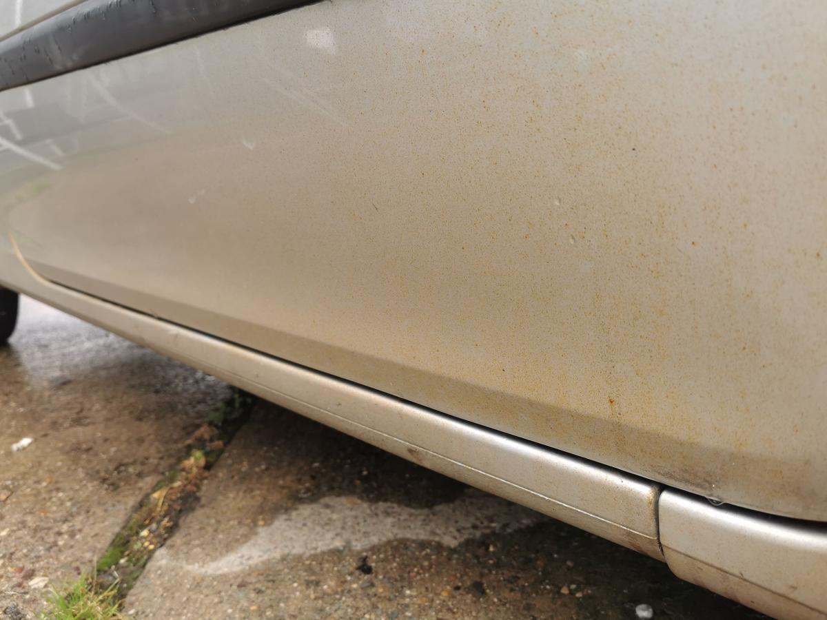 Renault Clio III R Beifahrertür Tür Autotür Rohbau rechts 3trg TED69 Gris Platin