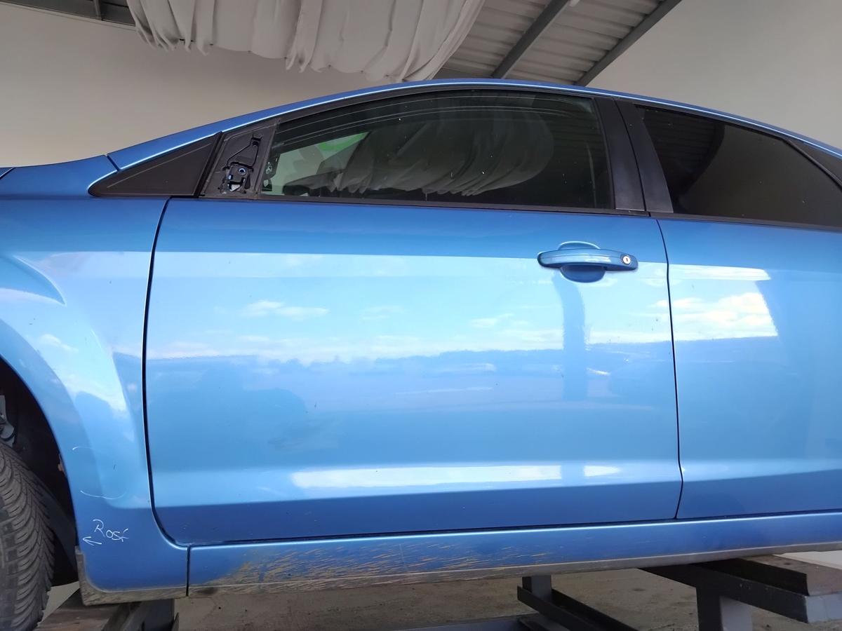 Ford Focus 2 DA3 Tür vorn links Fahrertür visionblaumet. 5-Türer BJ2009 Facelift