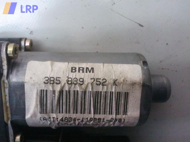 VW Passat 3B Bj.1998 original Motor Fensterheber hinten rechts 3B5839752K