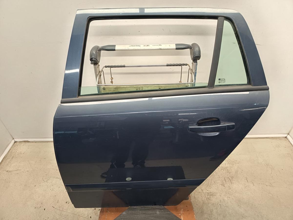 Opel Astra H Kombi original T&uuml;r hinten links Z168 Blau Baujahr 2007