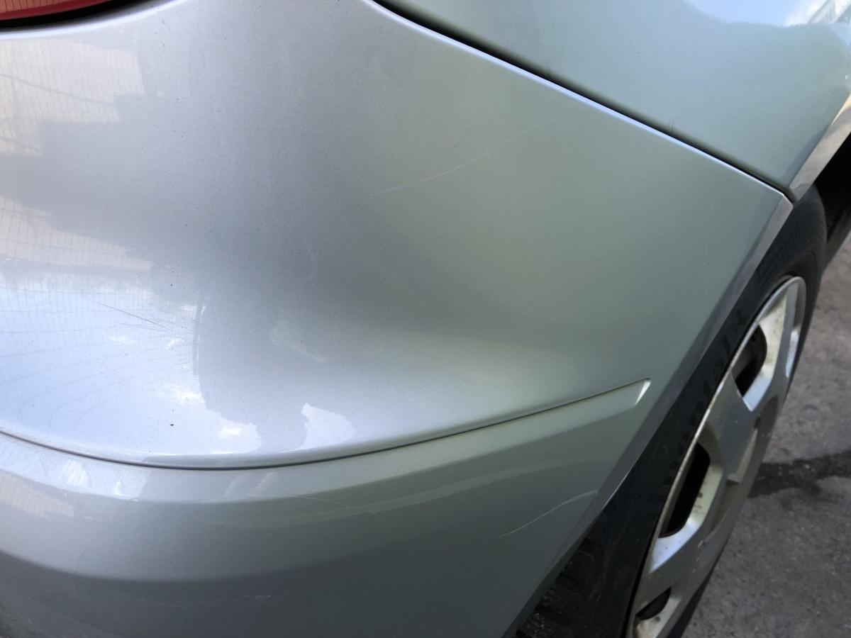 Mercedes W169 A Klasse Mopf Sto&szlig;f&auml;nger hinten Hecksch&uuml;rze 5t&uuml;rer 761Polarsilber