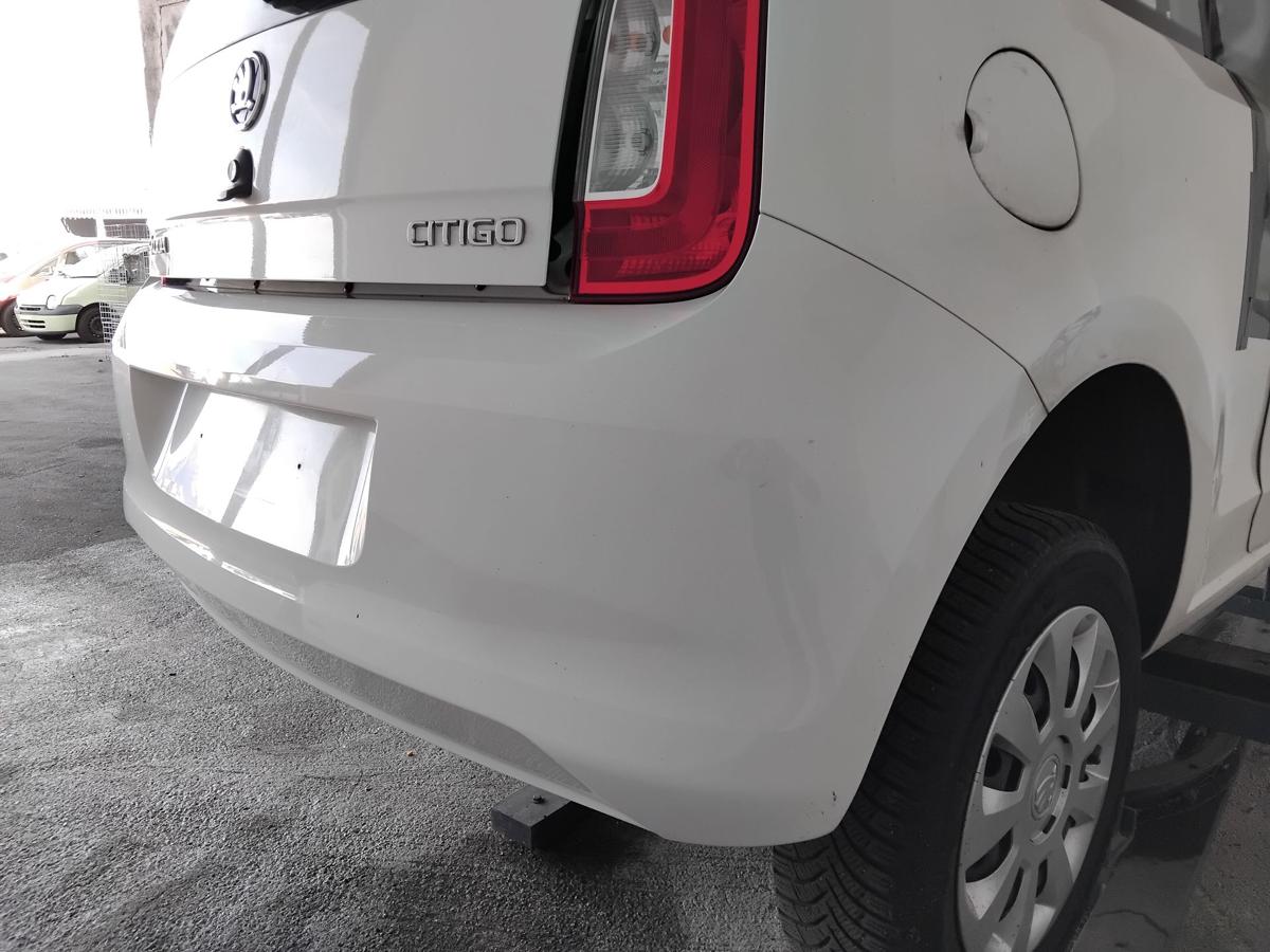 Skoda Citigo original Sto&szlig;stange Stossf&auml;nger hinten LB9A Candywei&szlig; BJ2017