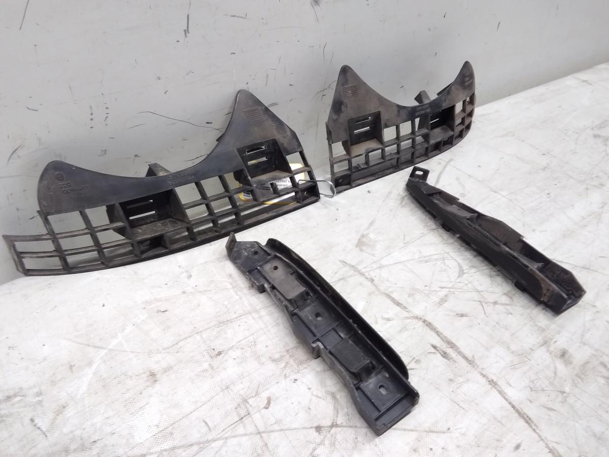 VW Lupo 3L original Satz Halter Sto&szlig;f&auml;nger Sto&szlig;stange vorn BJ2001
