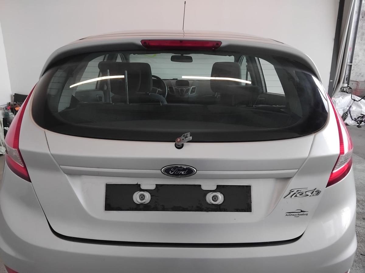 Ford Fiesta JA8 Heckklappe Polarsilbermetallic mit Heckscheibe BJ2009