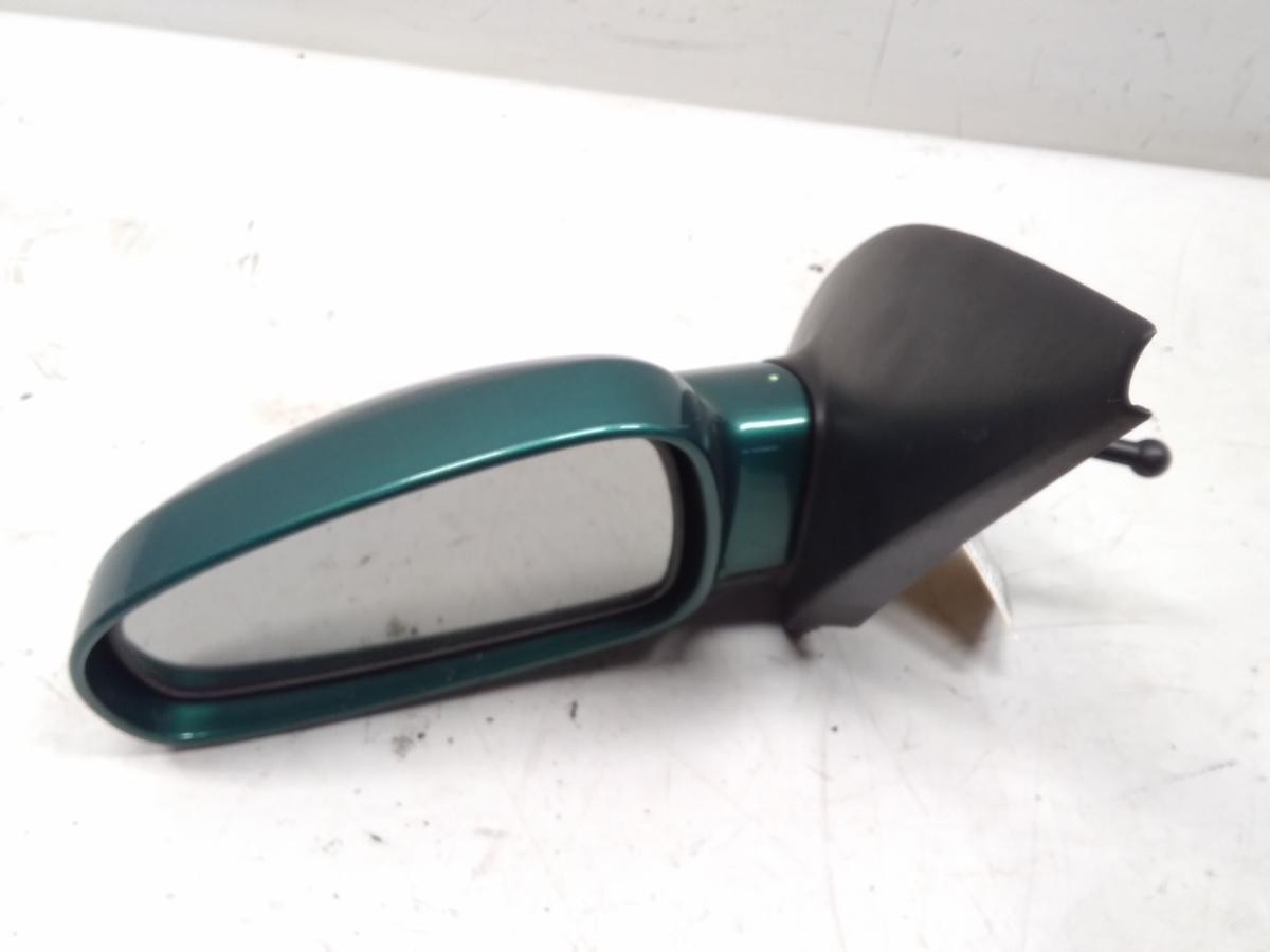 Daewoo Kalos orig Au&szlig;enspiegel links manuell beheizt 2polig BJ2002 34U gr&uuml;nmet.