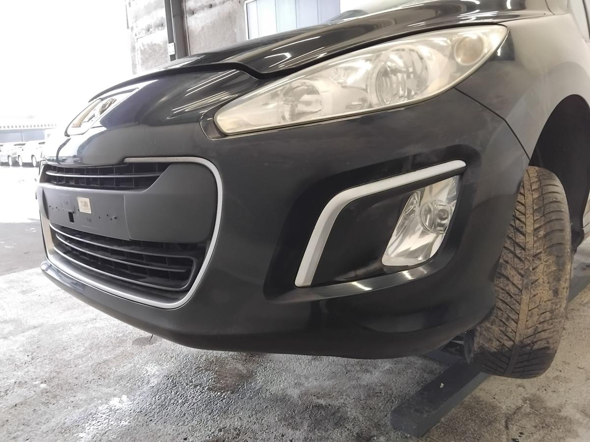 Peugeot 308 I Facelift orig.Sto&szlig;stange Sto&szlig;f&auml;nger vorn KTV schwarzmet. BJ2011