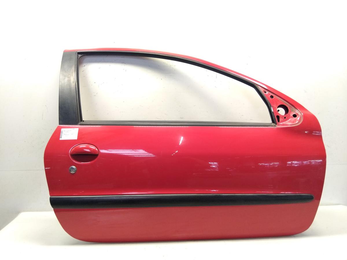 Peugeot 206+ T&uuml;r vorn rechts Beifahrert&uuml;r 3-T&uuml;rer rot KKN Rouge Aden Bj.2010