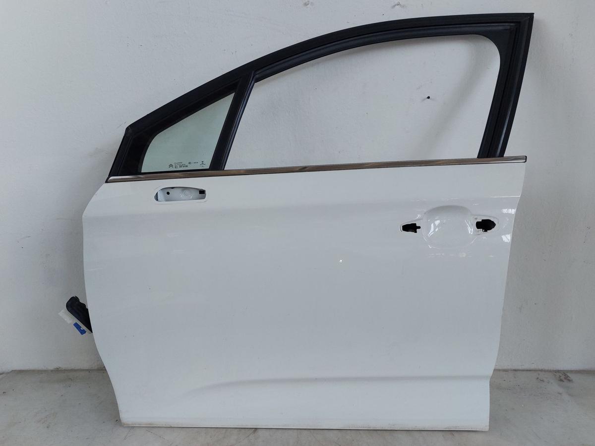 Citroen C4 II Typ N T&uuml;r vorn links Fahrert&uuml;r im Rohbau EWP weiss Banquise