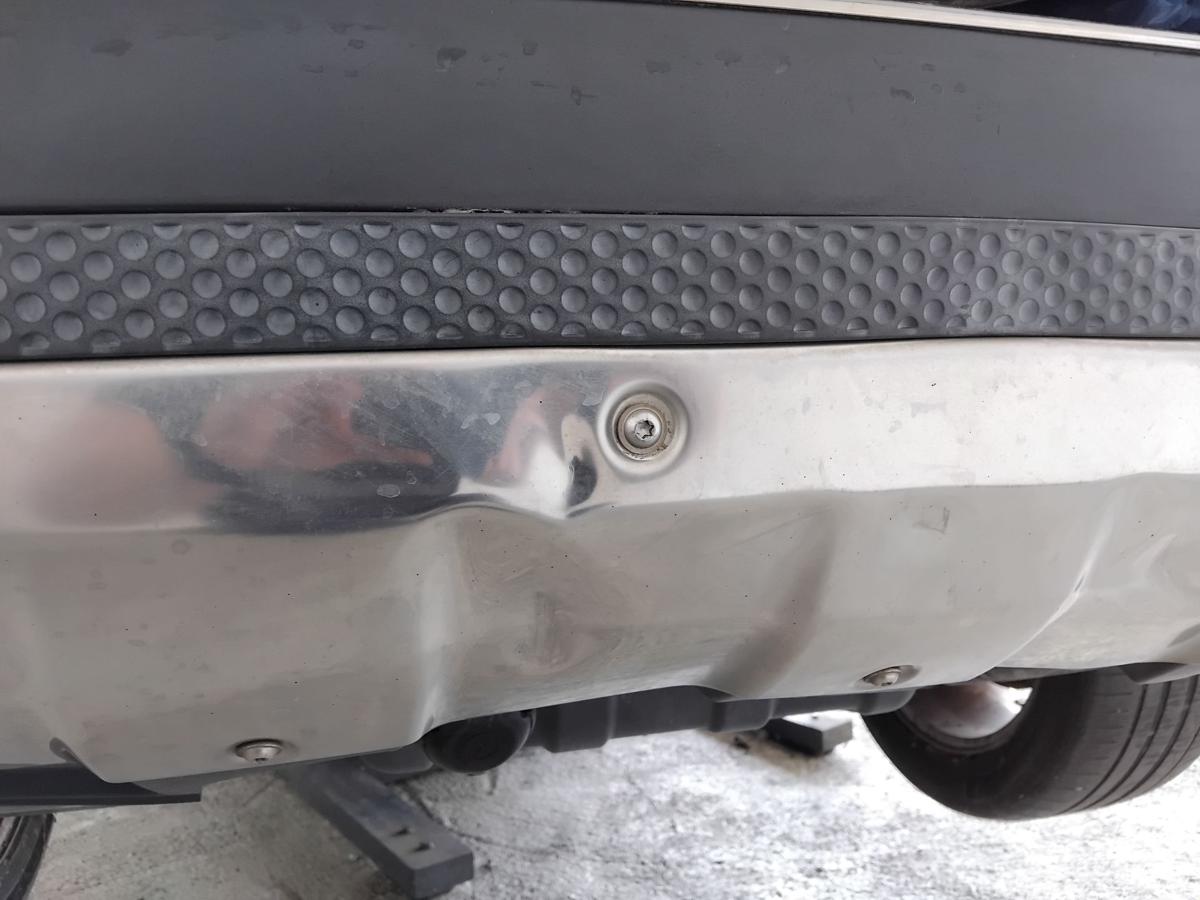 Mercedes ML164 original Stossfänger Stoßstange hinten PDC BJ2006 197 obsidianschwarz