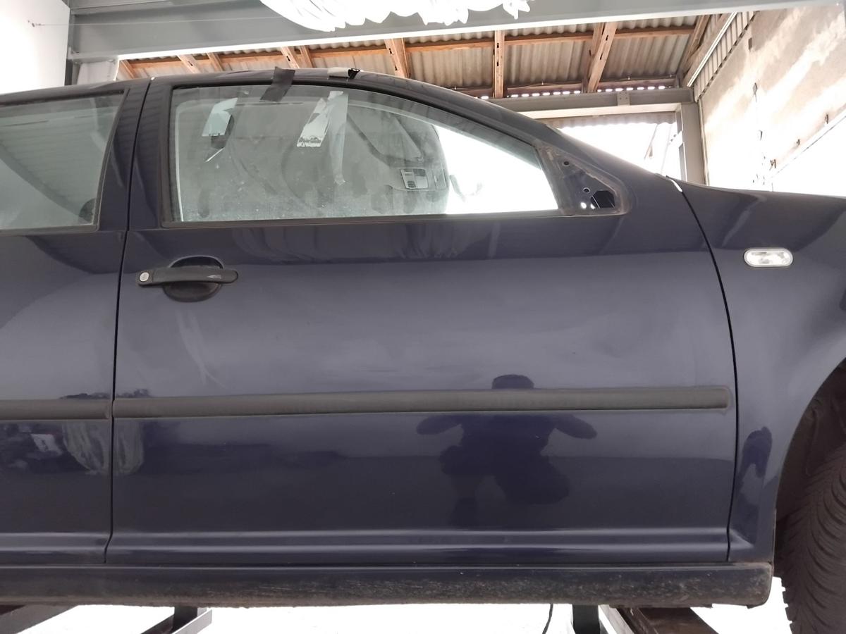 VW Golf 4 1J T&uuml;r vorn rechts Beifahrert&uuml;r 5-t&uuml;rig LB5N Indigoblaumetallic BJ2000