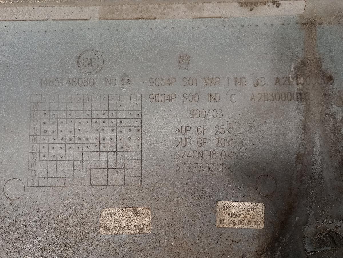 Citroen C8 orig Seitenteil hinten rechts Kotflügel Astergrau Bj 2006