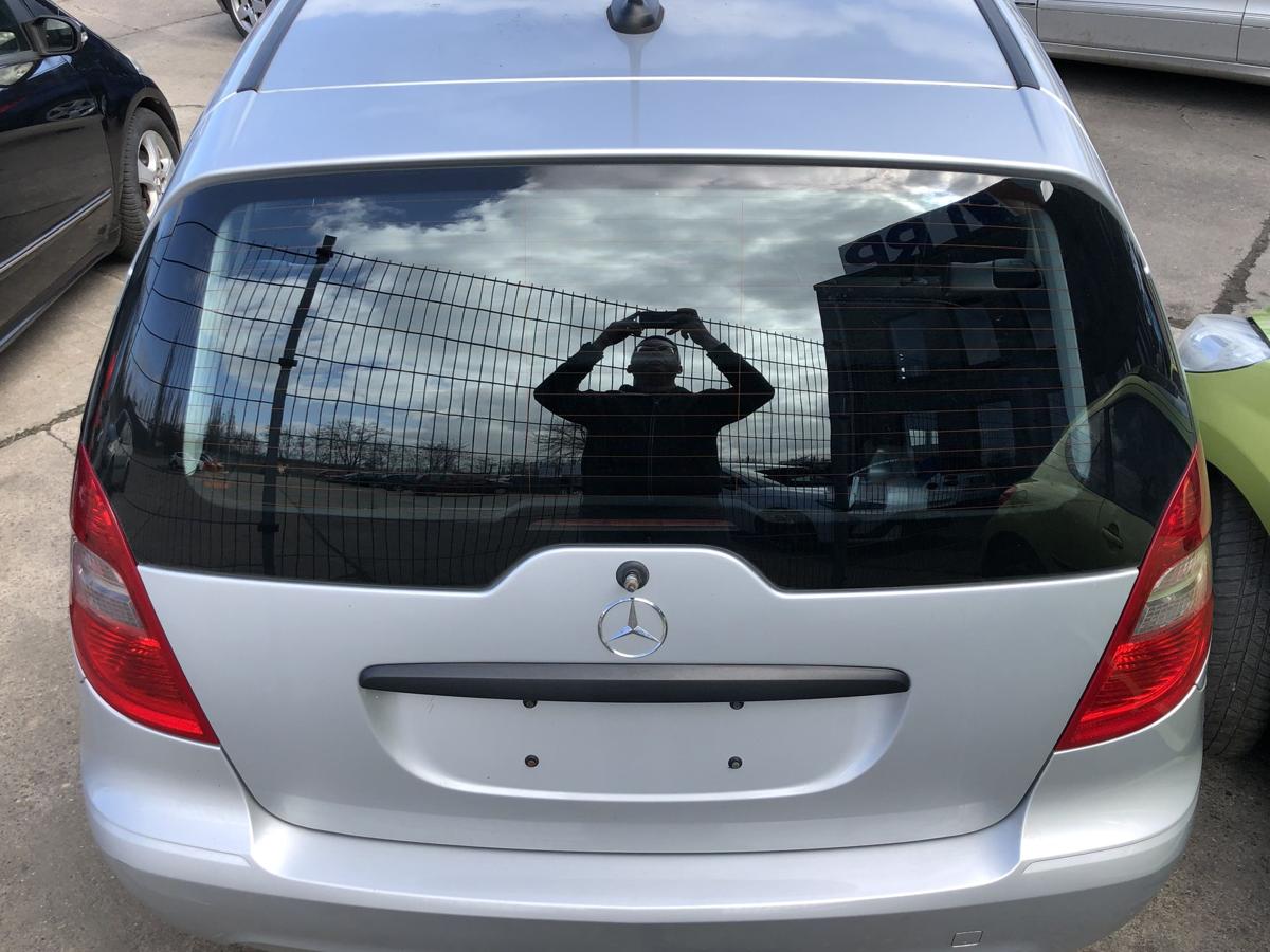 Mercedes W169 A Klasse Mopf ab 08 Heckklappe mit Heckscheibe 5 t&uuml;rer 761 silber