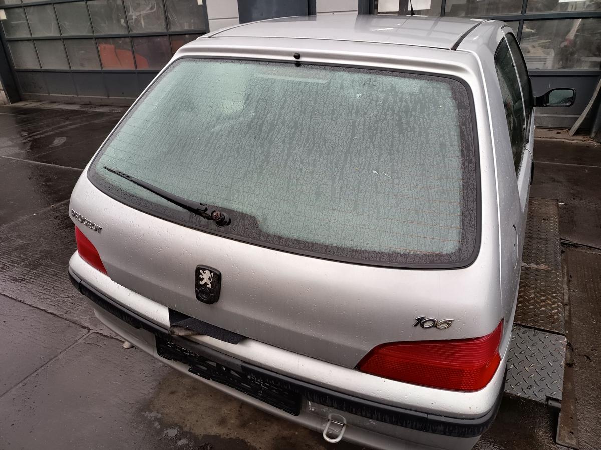 Peugeot 106 original Heckklappe mit Scheibe EZR Aluminiumgrau Bj 2002