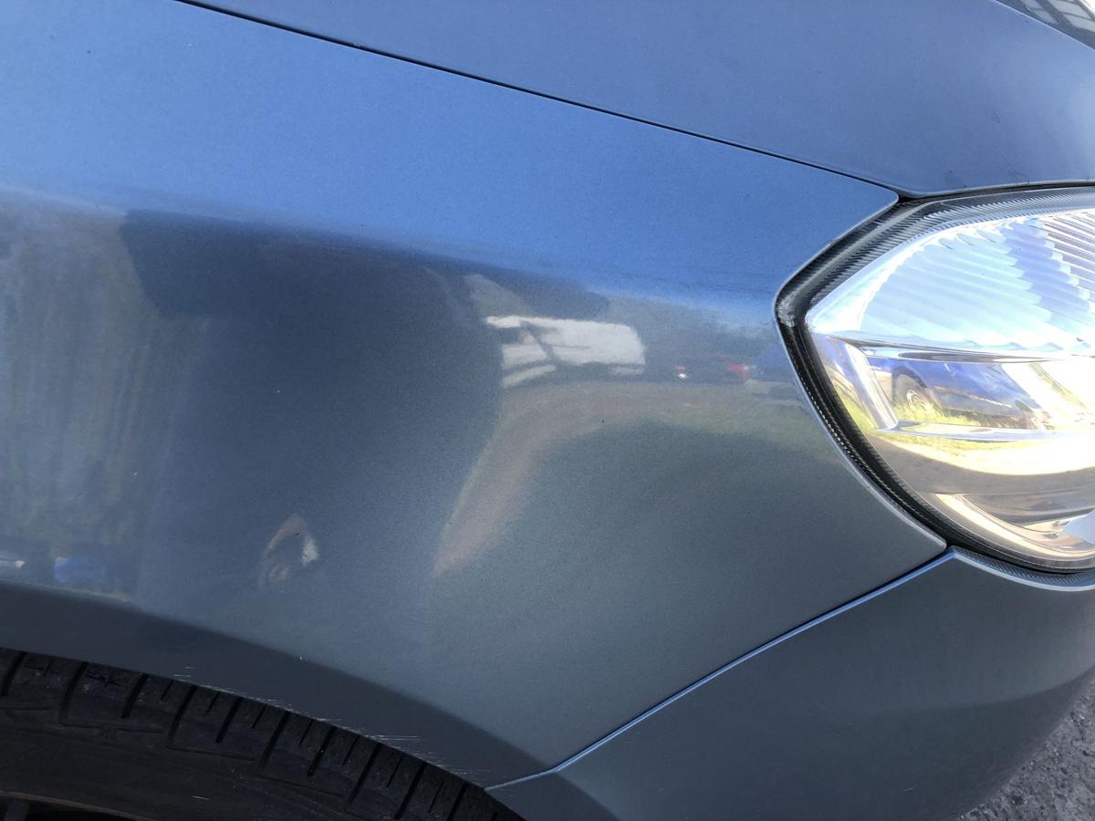 Skoda Fabia II 2 Typ 5J Kotfl&uuml;gel vorn rechts 2006-2014 Originalteil LF5X grau