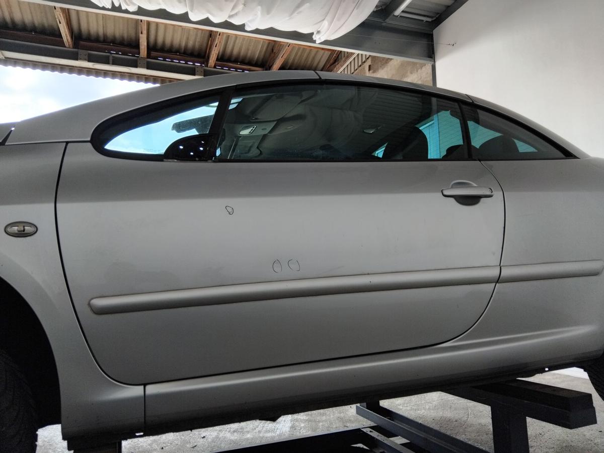 Peugeot 307 CC Tür links Fahrertür silber EZR aluminiumgraumetallic BJ2005