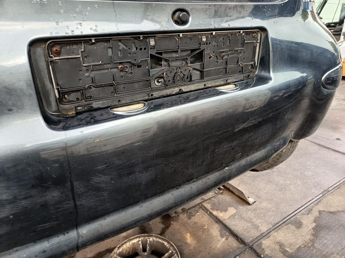 Toyota Aygo I original Sto&szlig;stange F&auml;nger hinten Heck 1E0 Rauchgrau Bj 2005