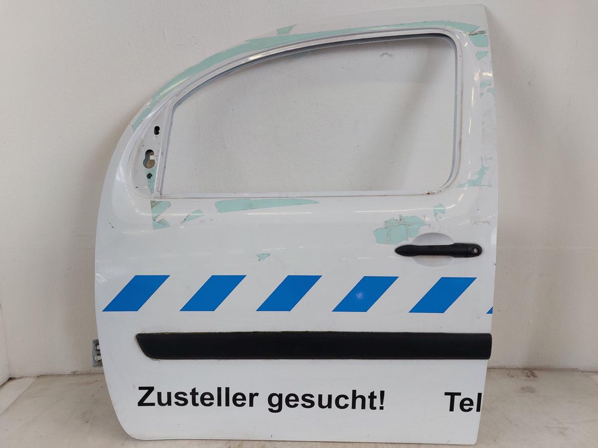 Renault Kangoo Typ W ab2013 T&uuml;r vorn links Fahret&uuml;r im Rohbau weiss
