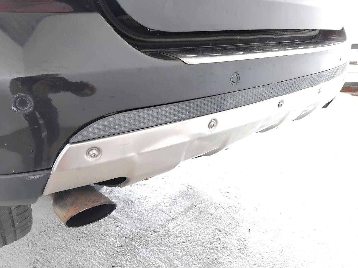 Mercedes ML164 original Stossfänger Stoßstange hinten PDC BJ2006 197 obsidianschwarz
