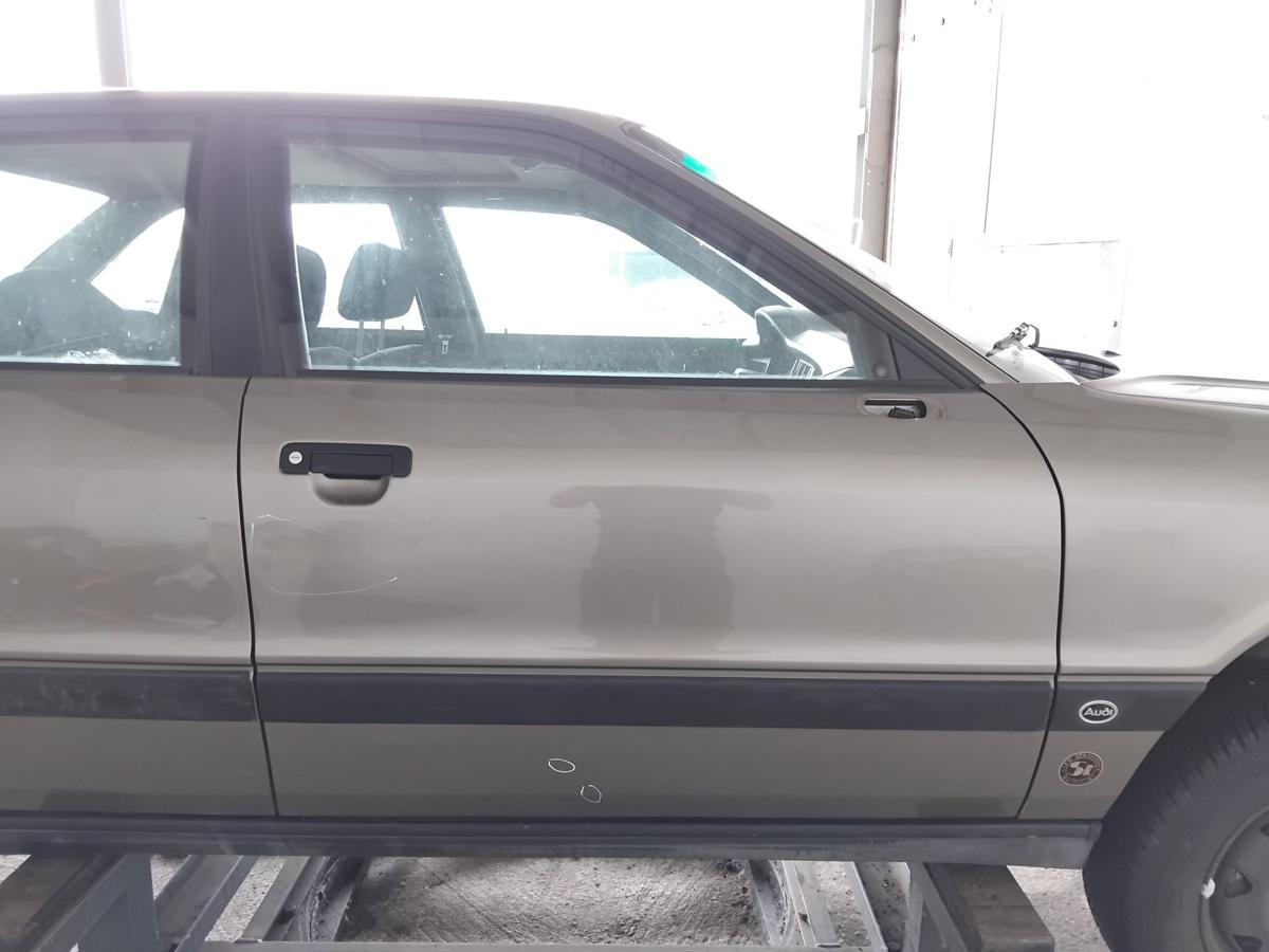 Audi 80 B3 Typ 89 T&uuml;r vorn rechts Beifahrert&uuml;r LY6U Papyrusmetallic BJ1991