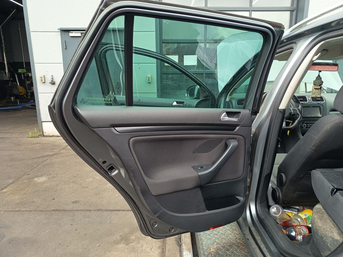VW Golf VI Variant original Tür hinten links Fond D7X Platingrau Bj 2010